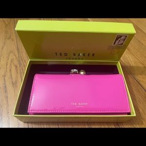 Brand-new Pink and Crystal Ted Baker wallet